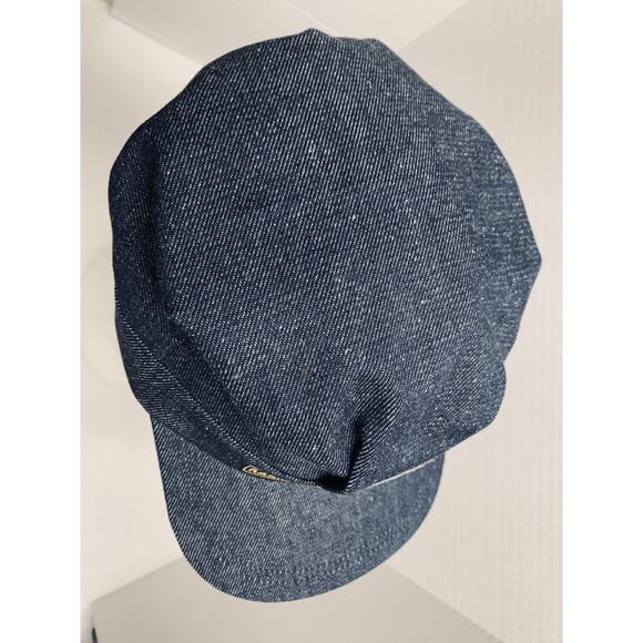 Railroad Museum of Pennsylvania Conductor Hat Denim Made in USA Snapback Unworn - Picture 5 of 10